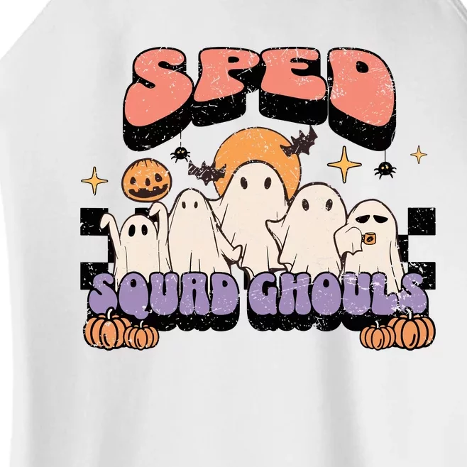 Sped Squad Ghoul Special Education Teacher Halloween Costume Women’s Perfect Tri Rocker Tank