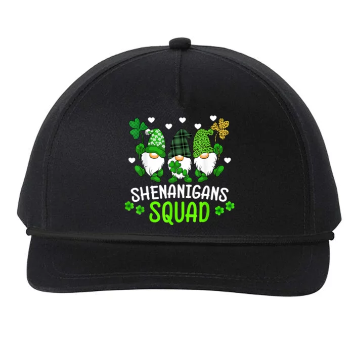 Shenanigans Squad Gnome St Patrick's Snapback Five-Panel Rope Hat