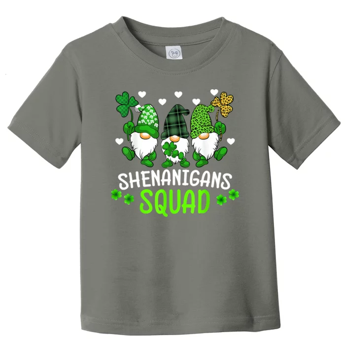 Shenanigans Squad Gnome St Patrick's Toddler T-Shirt