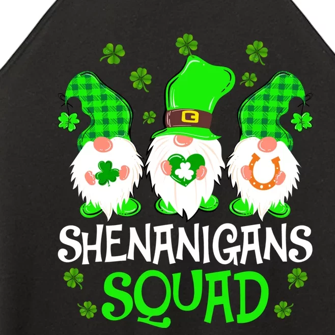 Shenanigans Squad Gnomies St Patrick's Day Women’s Perfect Tri Rocker Tank