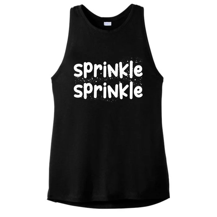 Sprinkle Sprinkle Gals Gift Ladies Tri-Blend Wicking Tank