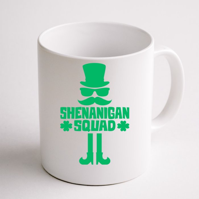 Shenanigans Squad Gift St Patrick's Day Gift Front & Back Coffee Mug