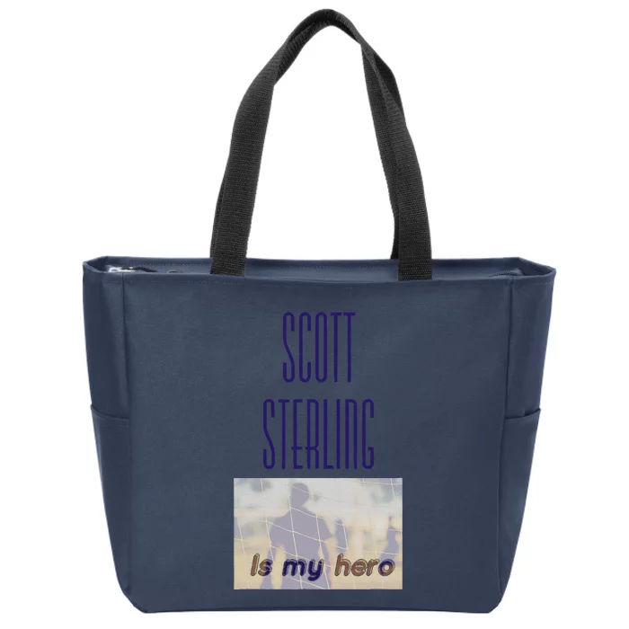 Scott Sterling Gift Based On Studio C Soccer Zip Tote Bag