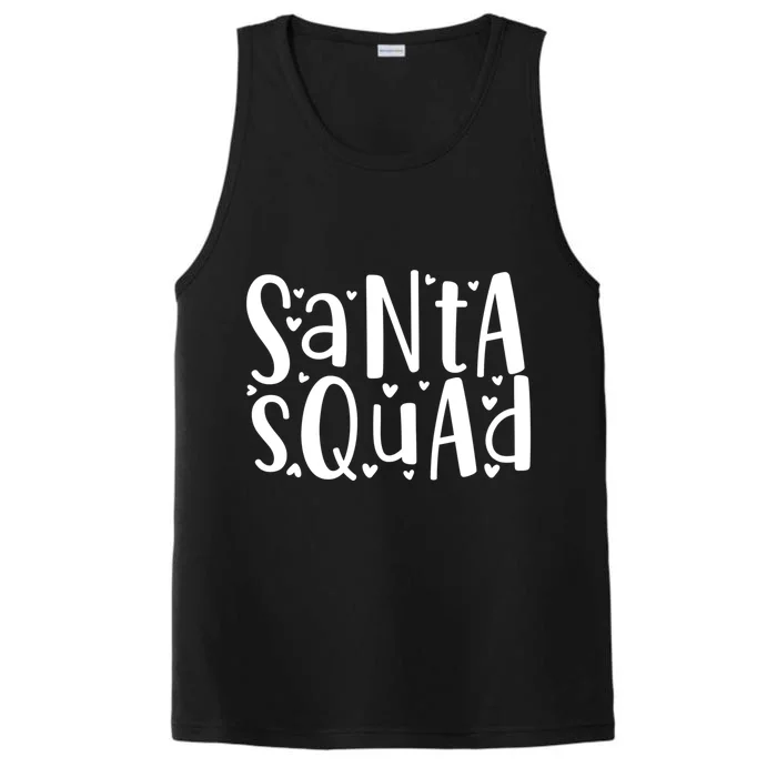 Santa Squad Gift Funny Cute Gift Performance Tank