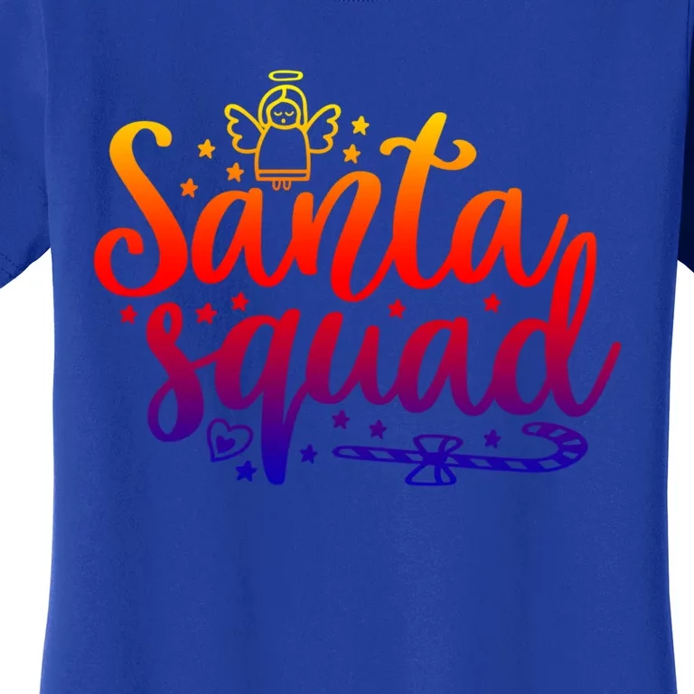 Santa Squad Gift Funny Gift Women's T-Shirt