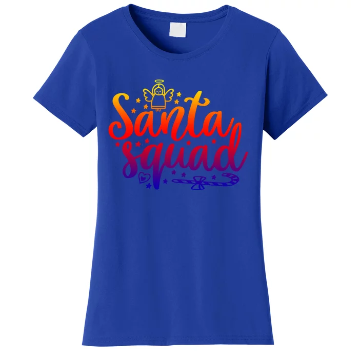 Santa Squad Gift Funny Gift Women's T-Shirt