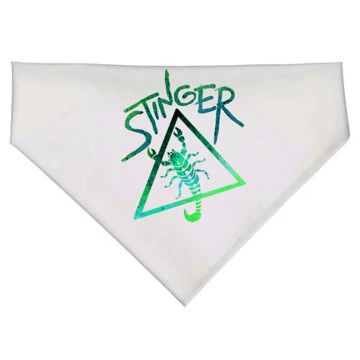 Stinger Scorpion Gift Scorpions Gift USA-Made Doggie Bandana