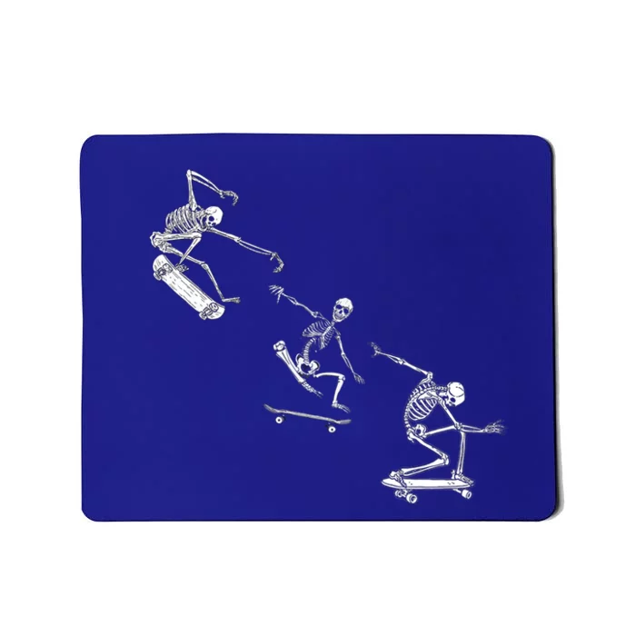 Skateboarding Skeletons Grunge Aesthetic Unique Gift Skater Gift Mousepad