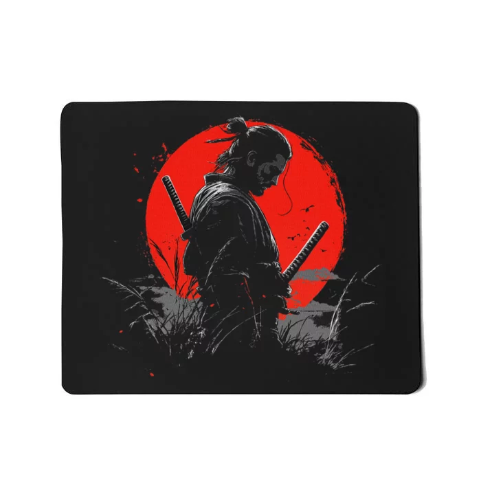 Samurai Spirit Graphic Modern WarriorS Mousepad