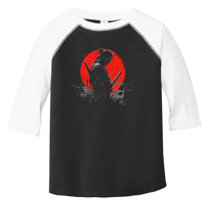 Samurai Spirit Graphic Modern WarriorS Toddler Fine Jersey T-Shirt