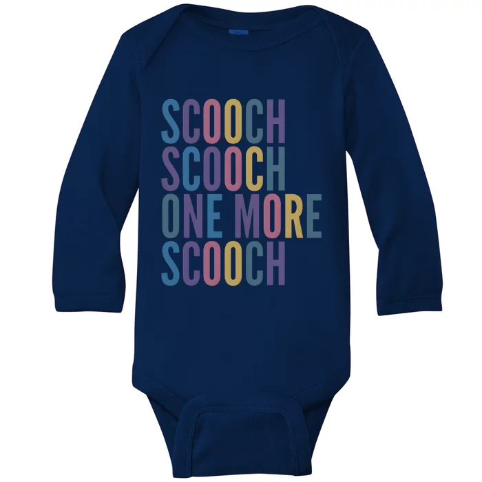 Scooch Scooch Gynecologist Labor And Delivery Baby Long Sleeve Bodysuit