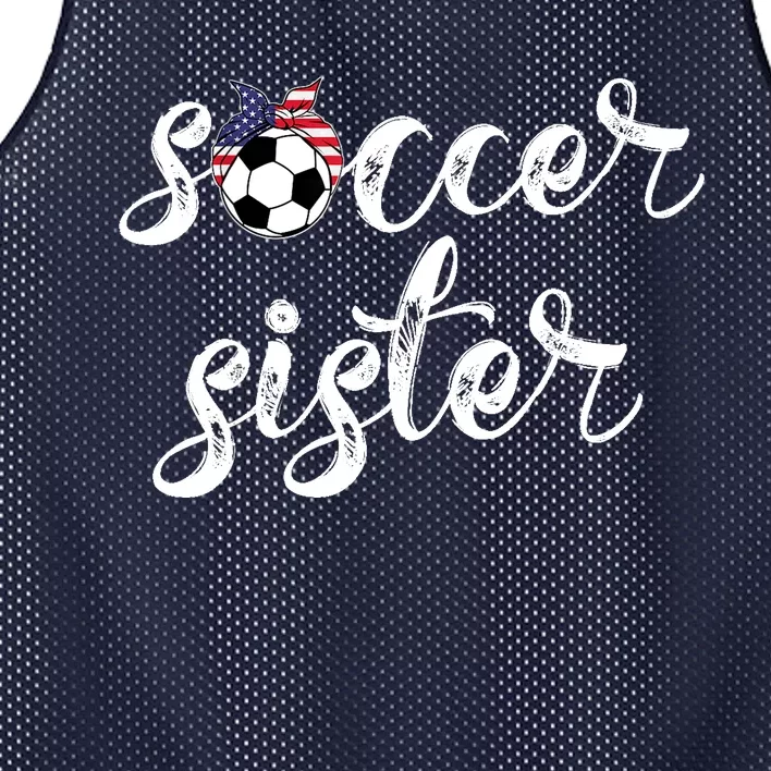 Soccer Sister Gift Football Jersey For Sibling Futbol Player Mesh Reversible Basketball Jersey Tank