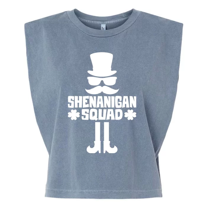 Shenanigans Squad Gift St Patrick's Day Gift Garment-Dyed Women's Muscle Tee