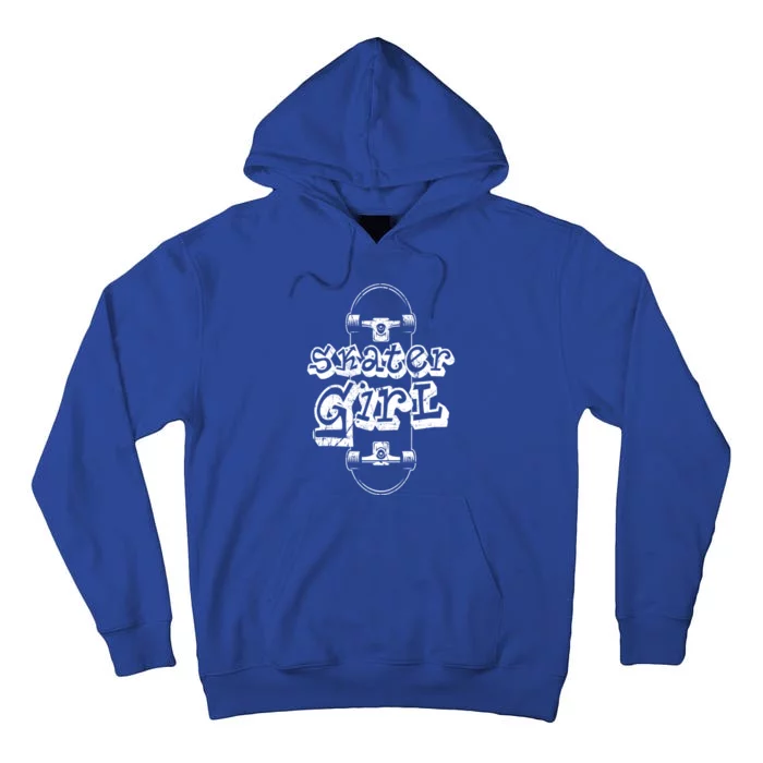 Skater Skateboarding Gift Tall Hoodie