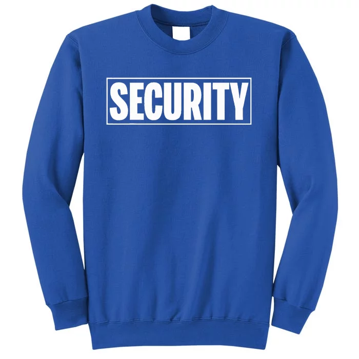 Security Security Guard Costume Security Officer Tall Sweatshirt