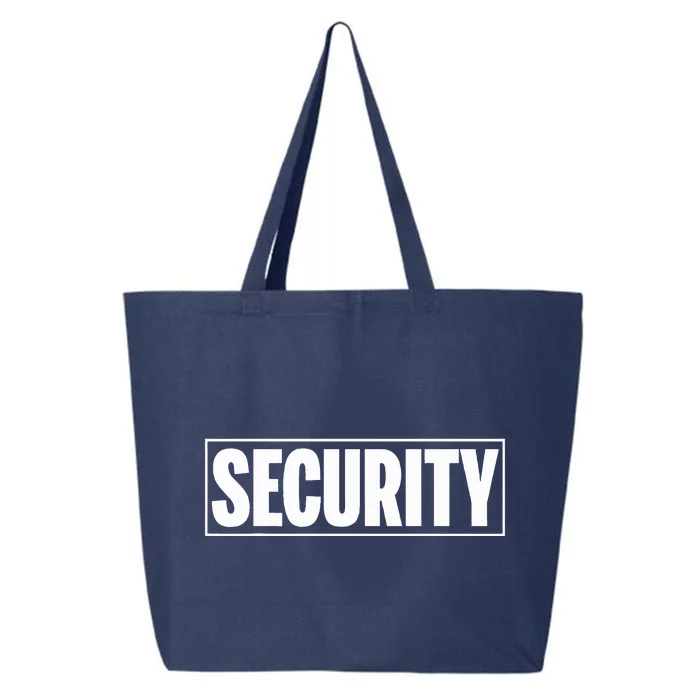 Security Security Guard Costume Security Officer 25L Jumbo Tote