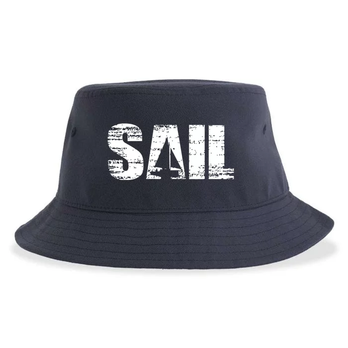 Sail Sailing Gift Sustainable Bucket Hat