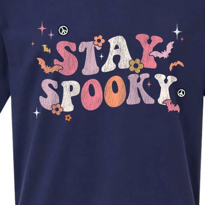 Stay Spooky Gift Sueded Cloud Jersey T-Shirt