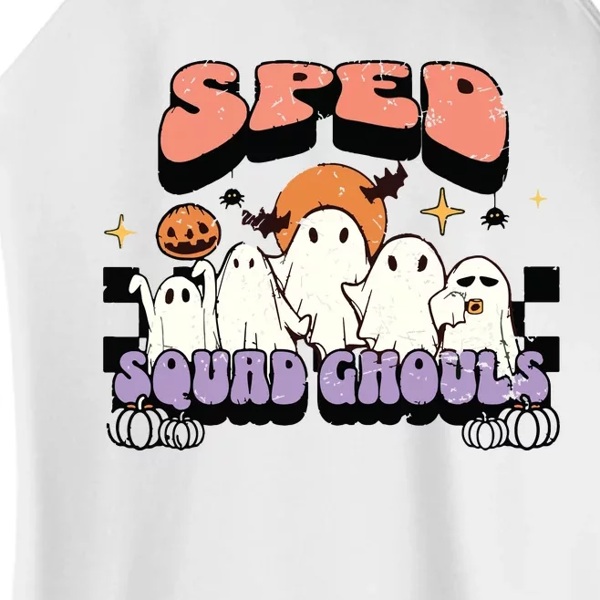 Sped Squad Ghoul Special Education Teacher Halloween Costume Women’s Perfect Tri Rocker Tank