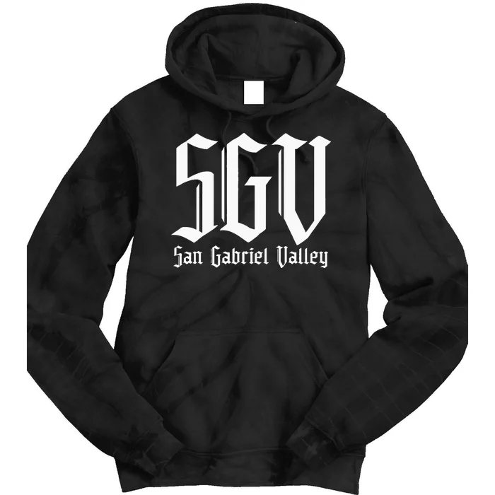 Sgv San Gabriel Valley Sgv 626 San Gabriel Valley Tie Dye Hoodie