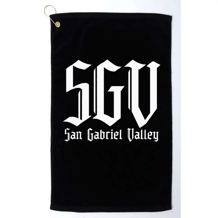 Sgv San Gabriel Valley Sgv 626 San Gabriel Valley Platinum Collection Golf Towel