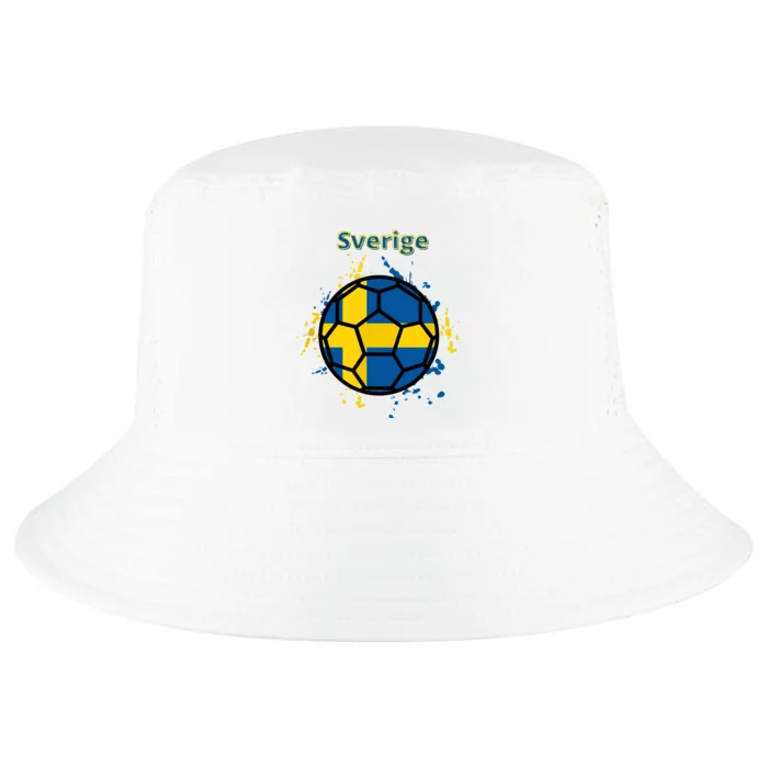 Sverige Soccer Gift Funny Cool Comfort Performance Bucket Hat