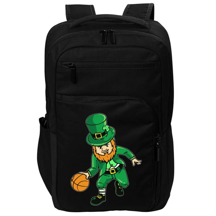 Shenanigans Squad Gnomes Shamrock Happy St Patrick's Day Impact Tech Backpack