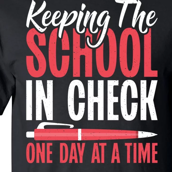 School Secretary Gifts Funny Tall T-Shirt