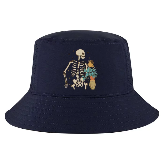 Skeleton Spring Garden Plant Cool Comfort Performance Bucket Hat