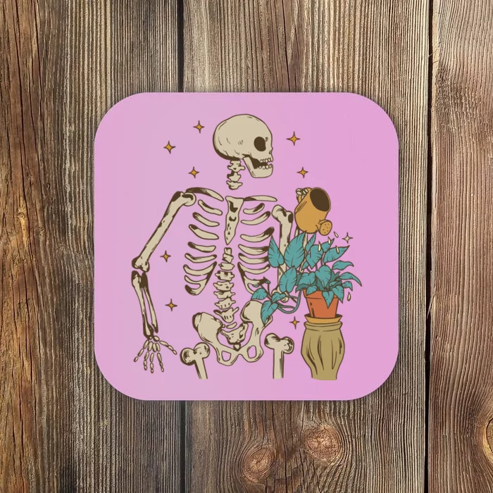 Skeleton Spring Garden Plant Coaster