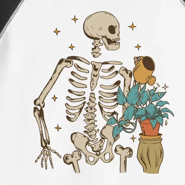 Skeleton Spring Garden Plant Toddler Fine Jersey T-Shirt