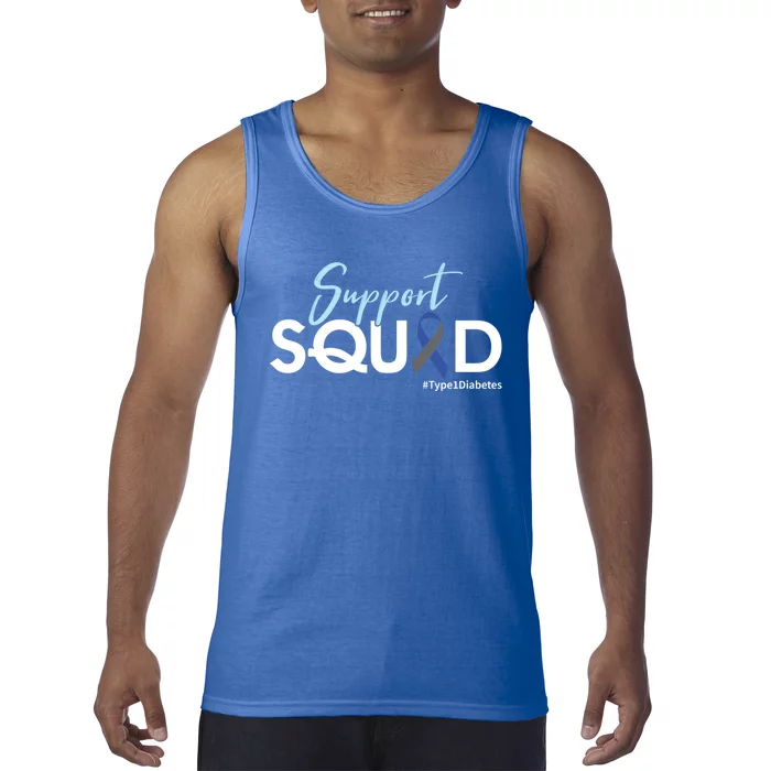 Support Squad Gift Type 1 Diabetes Awareness Gift Tank Top