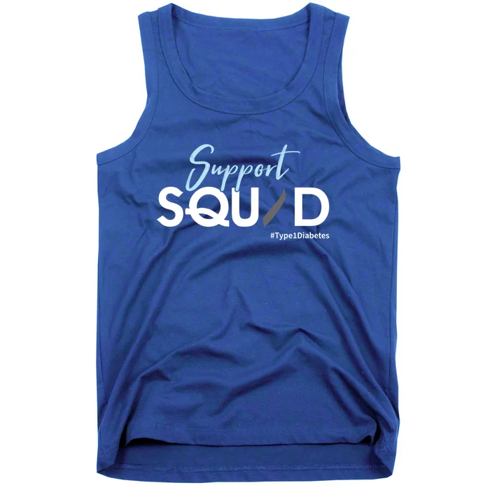 Support Squad Gift Type 1 Diabetes Awareness Gift Tank Top