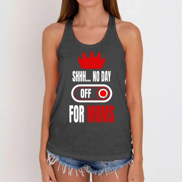 SHHH Women's Knotted Racerback Tank