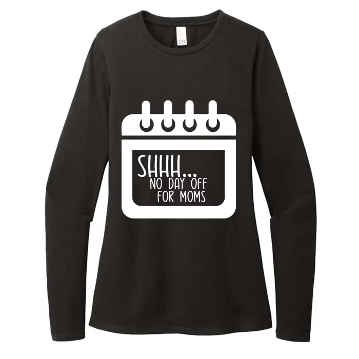 SHHH Womens CVC Long Sleeve Shirt