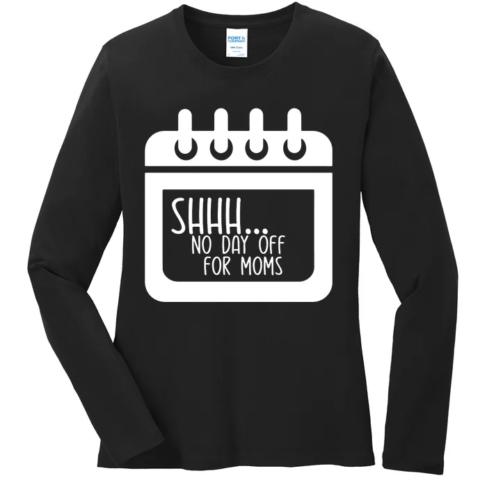 SHHH Ladies Long Sleeve Shirt