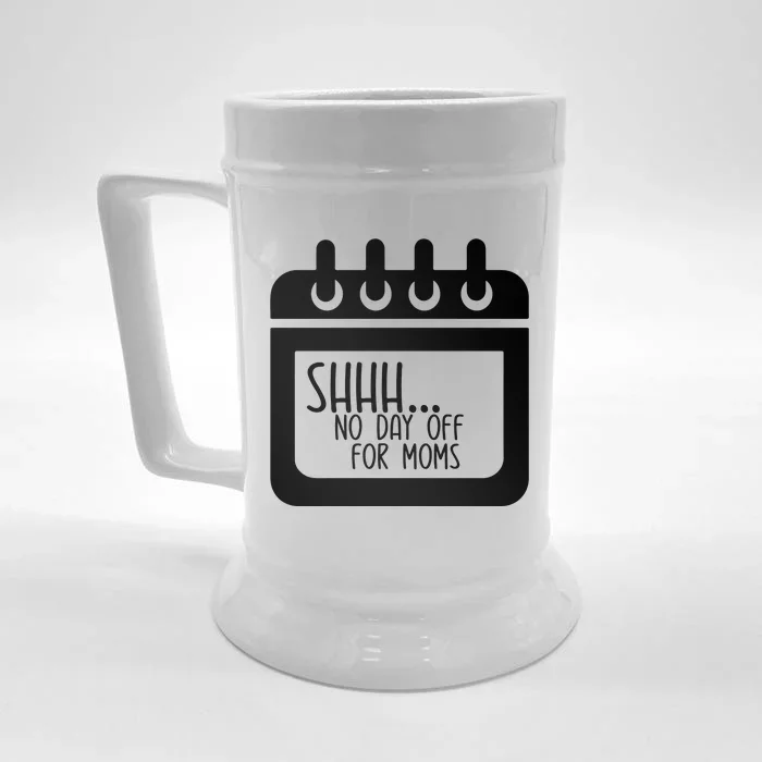 SHHH Front & Back Beer Stein