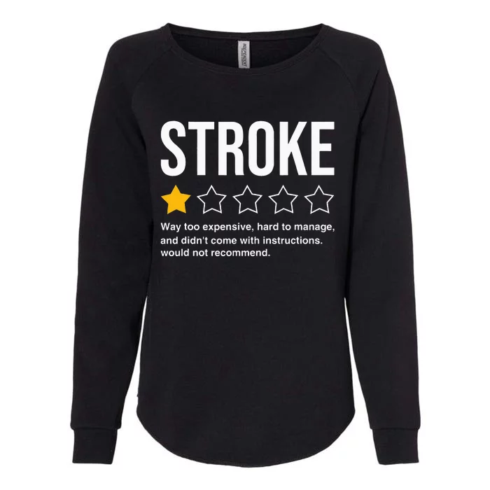 Stroke Survivor Heart Disease Warrior Fighter Cardiac Arrest Womens California Wash Sweatshirt