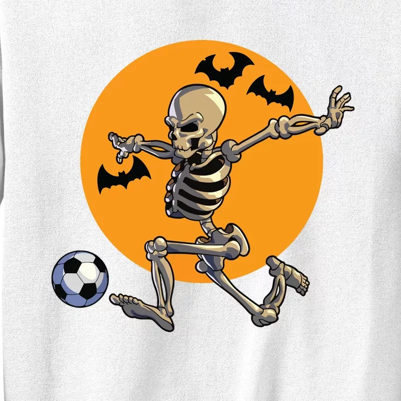 Soccer Skeleton Halloween Boy Soccer Player Halloween Sweatshirt