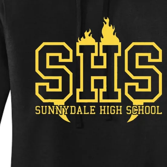 Slayer Sunnydale High School Logo Women's Pullover Hoodie