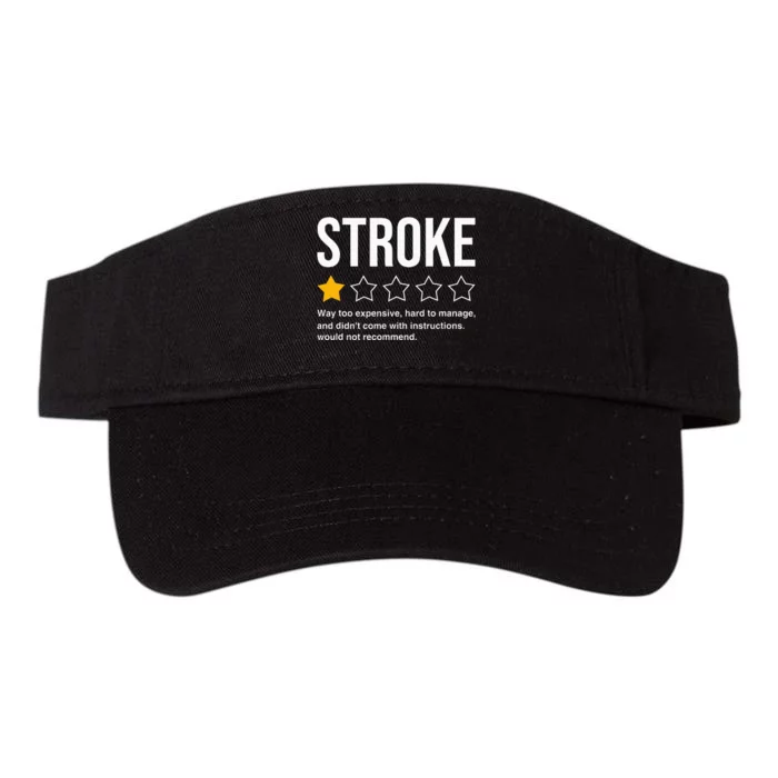 Stroke Survivor Heart Disease Warrior Fighter Cardiac Arrest Valucap Bio-Washed Visor