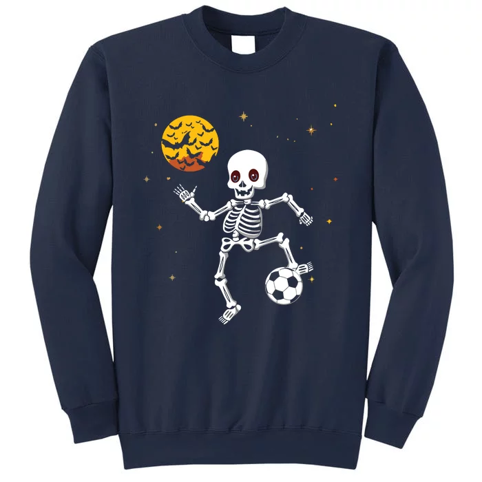 Soccer Skeleton Halloween Soccer Player Halloween Sweatshirt