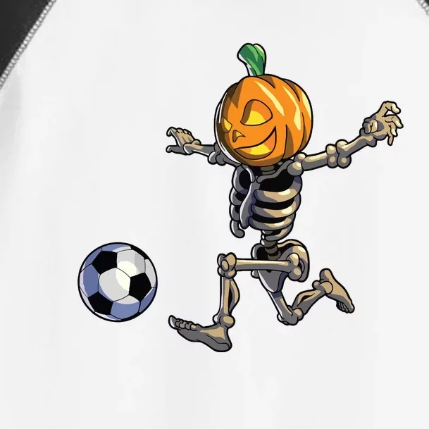 Soccer Skeleton Halloween Boy Soccer Halloween Toddler Fine Jersey T-Shirt