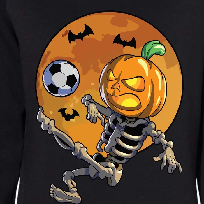 Soccer Skeleton Halloween Boy Soccer Halloween Womens California Wash Sweatshirt