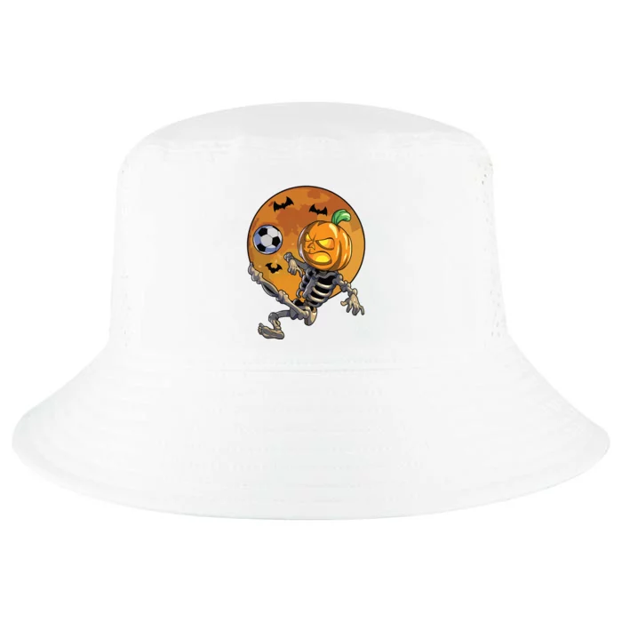 Soccer Skeleton Halloween Boy Soccer Halloween Cool Comfort Performance Bucket Hat