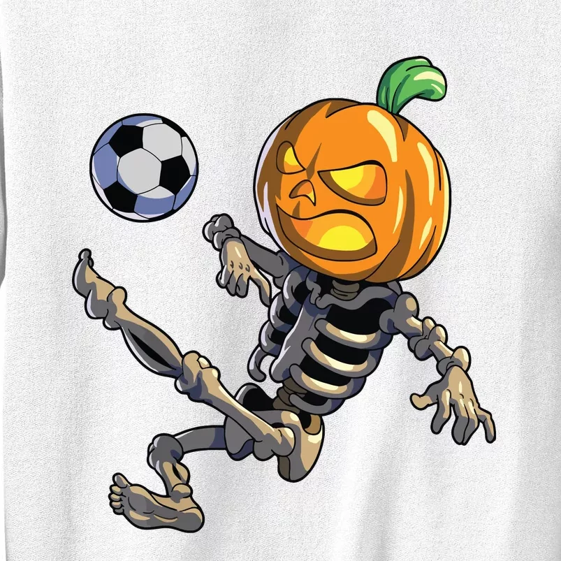 Soccer Skeleton Halloween Boy Soccer Halloween Sweatshirt