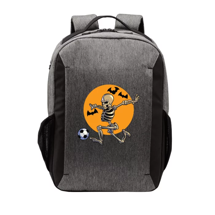 Soccer Skeleton Halloween Boy Soccer Player Halloween Vector Backpack