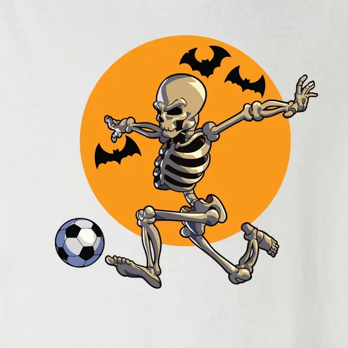 Soccer Skeleton Halloween Boy Soccer Player Halloween Toddler Long Sleeve Shirt