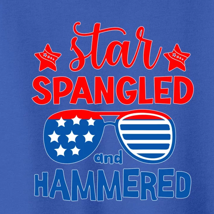 Star Spangled Hammered Gift Toddler T-Shirt