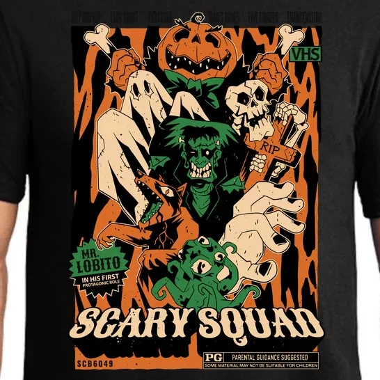 Scary Squad Halloween Pajama Set